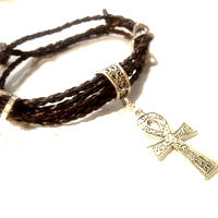 African Fertility Goddess Adjustable Wrap Bracelet