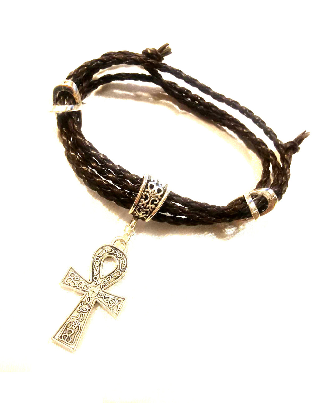 African Fertility Goddess Adjustable Wrap Bracelet