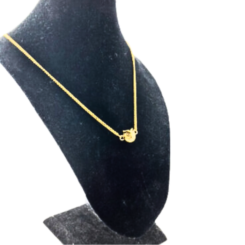 Alpha Owl Minimalist Necklace