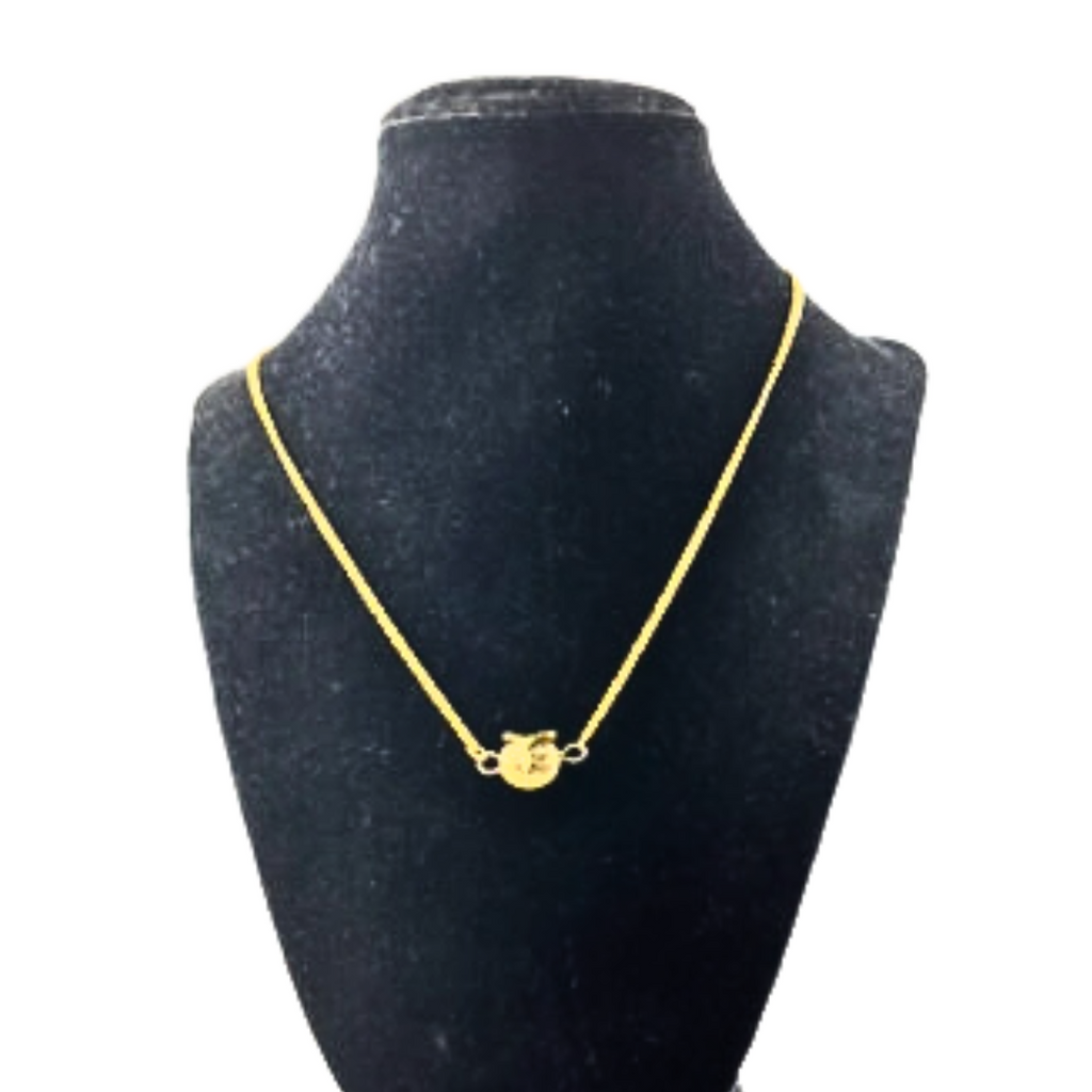 Alpha Owl Minimalist Necklace