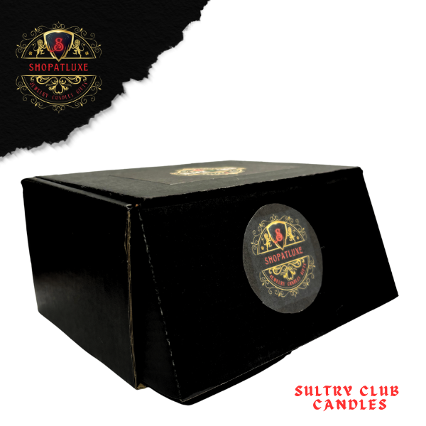 Black Gold Vegan Candle