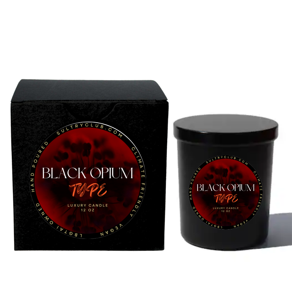 Black Opium Type Candle