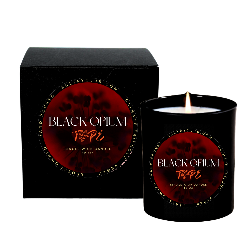 Black Opium Type Candle