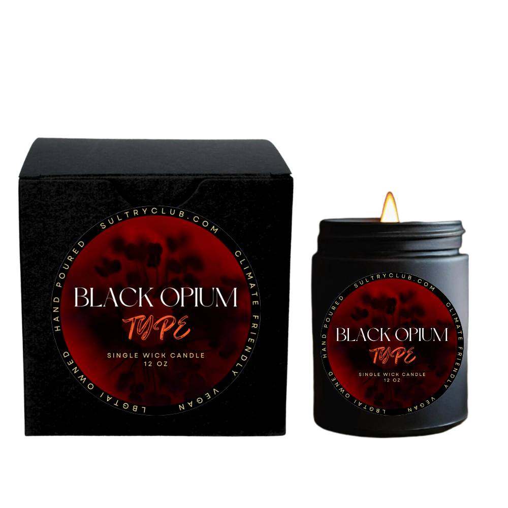 Black Opium Type Candle