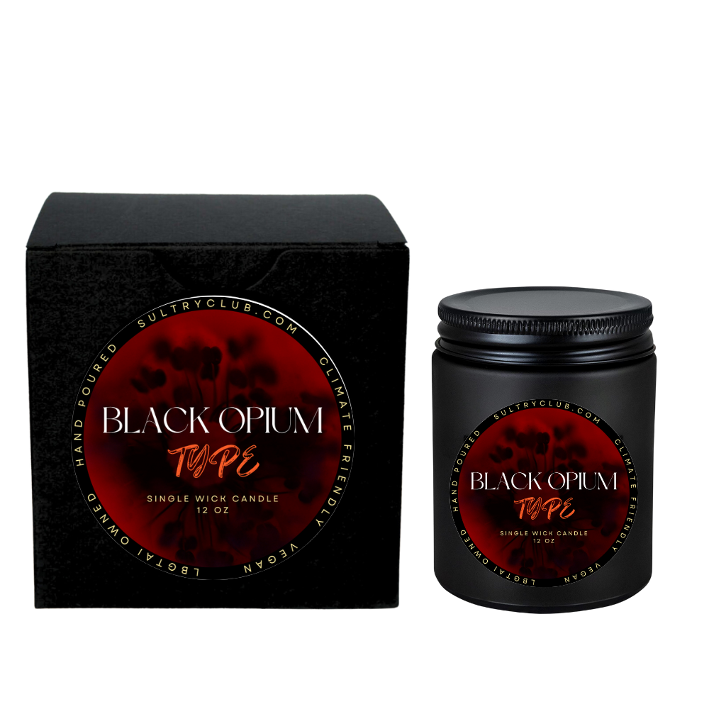 Black Opium Type Candle