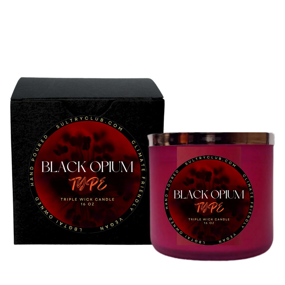 Black Opium Type Candle