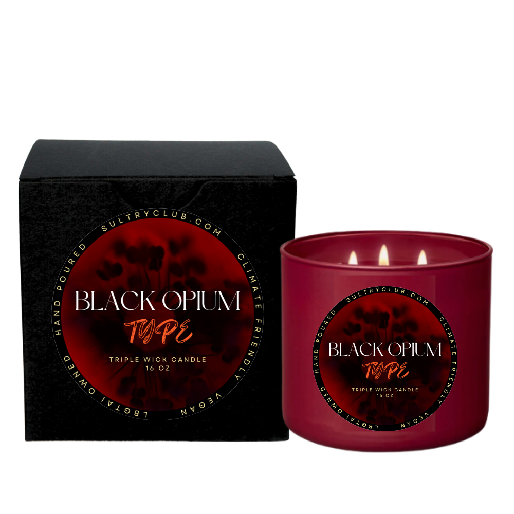 Black Opium Type Candle