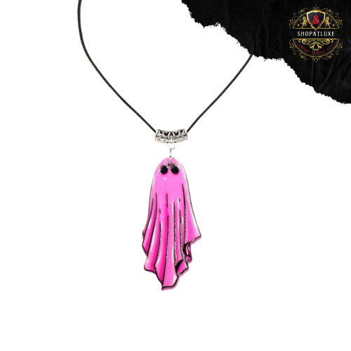 Casper's GF Pink Ghost Necklace