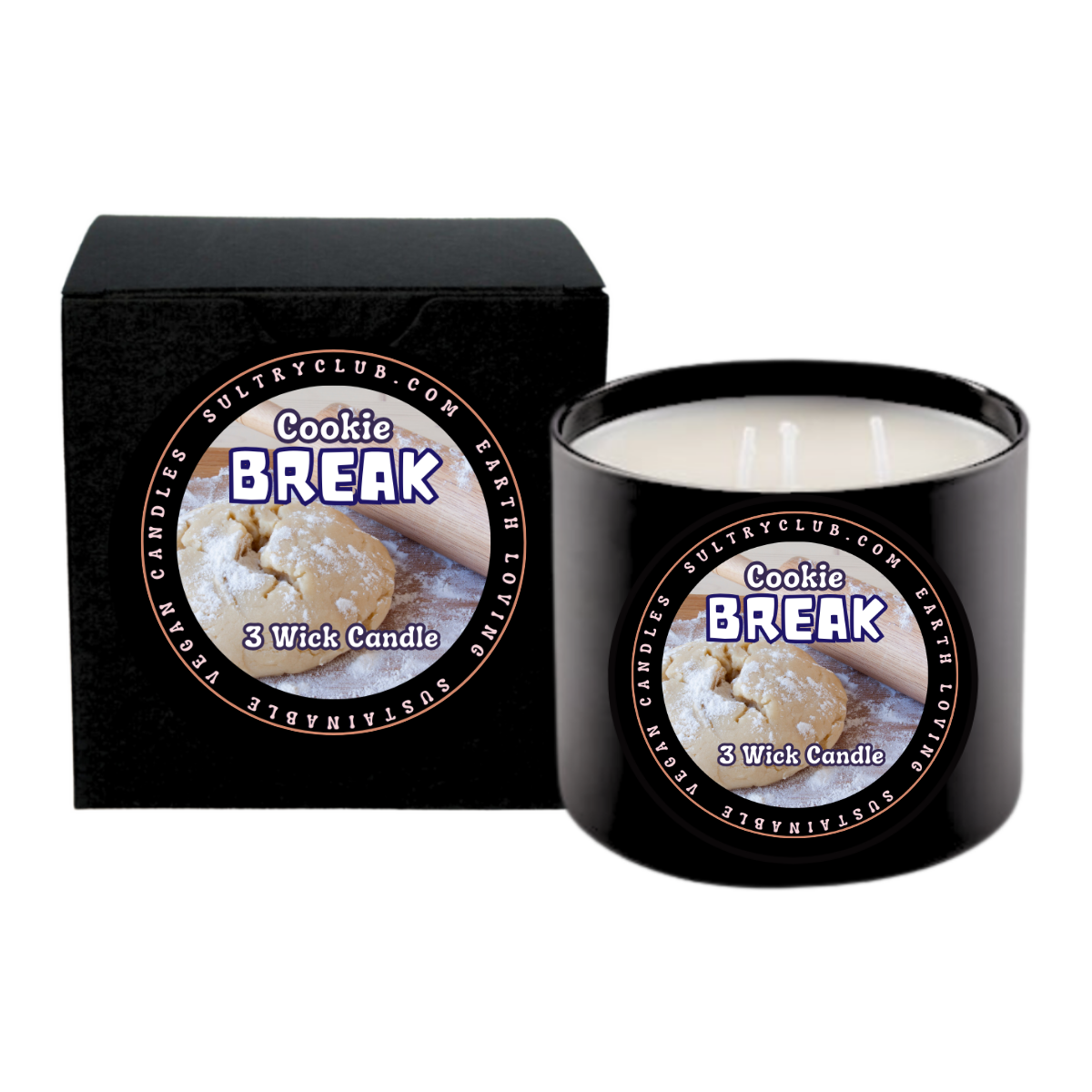 Cookie Break Vegan Candle