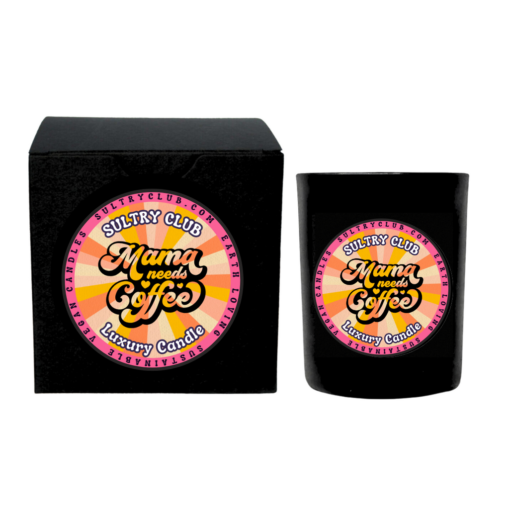 MOMMA LOVES COFFEE Candle