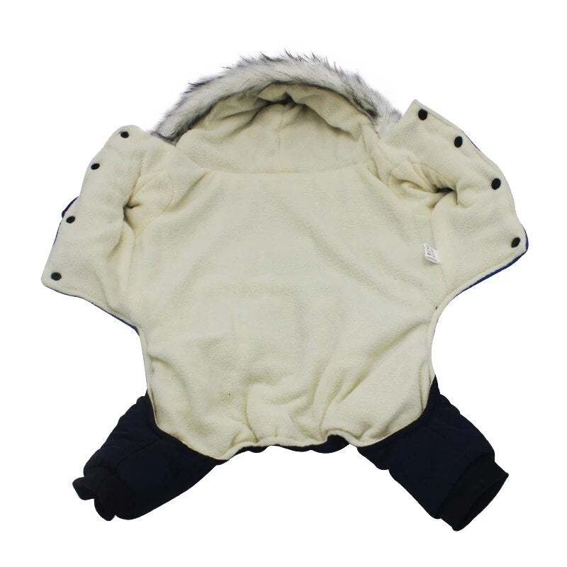 Pet Dog Clothes Coat Winter Warm Outerwear Thicken Dog Clothing Wadded Jacket Fashion Pet Cat Products Clothes For Dog Puppy Cat