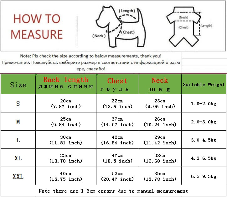 Pet Dog Clothes Coat Winter Warm Outerwear Thicken Dog Clothing Wadded Jacket Fashion Pet Cat Products Clothes For Dog Puppy Cat