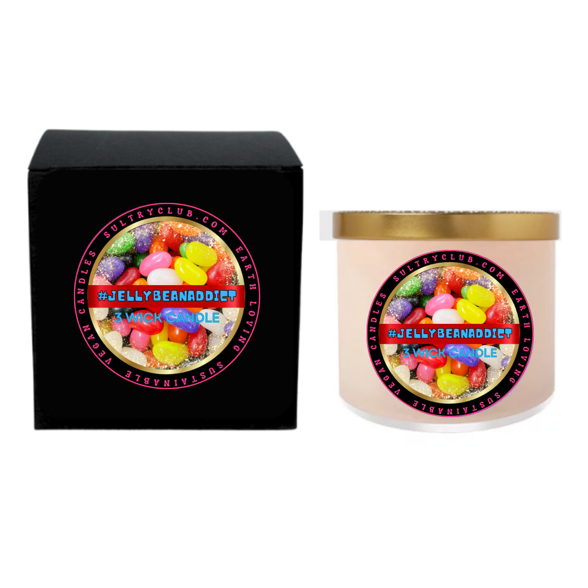 #JELLYBEANADDICT Candle by Sultry Club