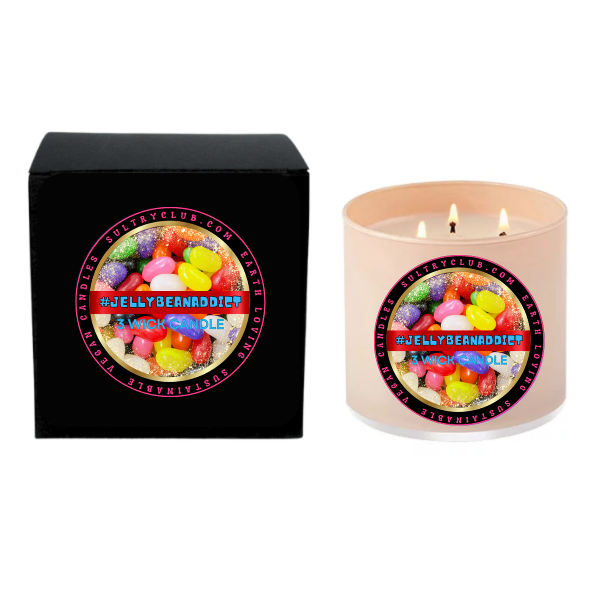 #JELLYBEANADDICT Candle by Sultry Club