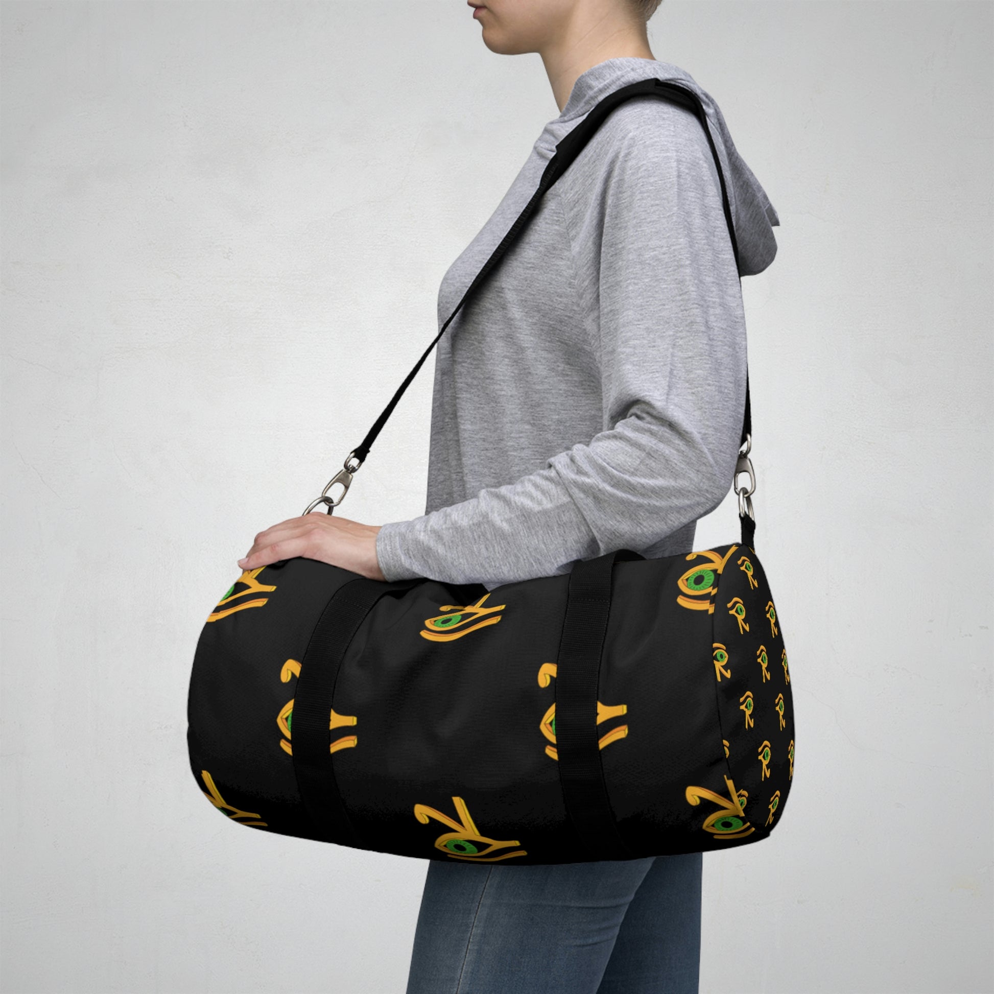Evil Eye Of Horus Duffel Bag
