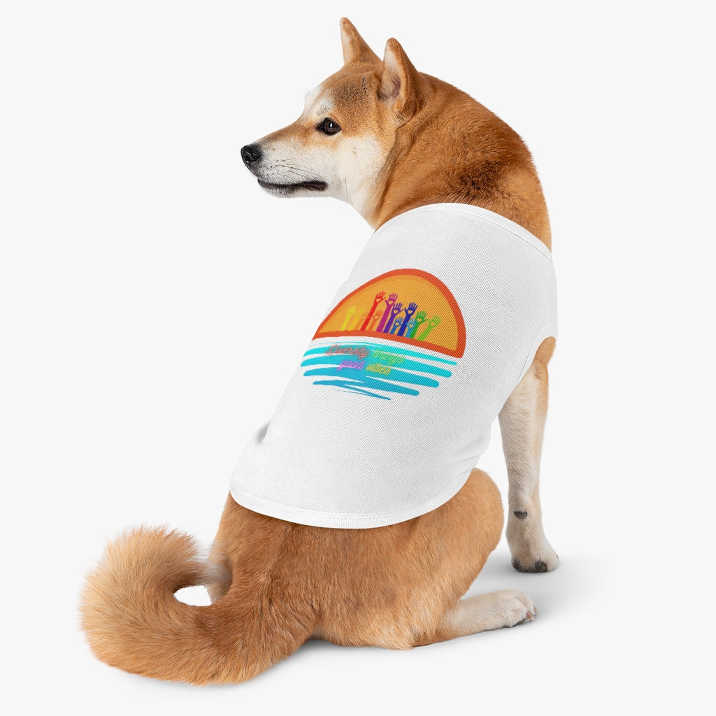 Diversity Brings Good Vibes Pet Tank Top