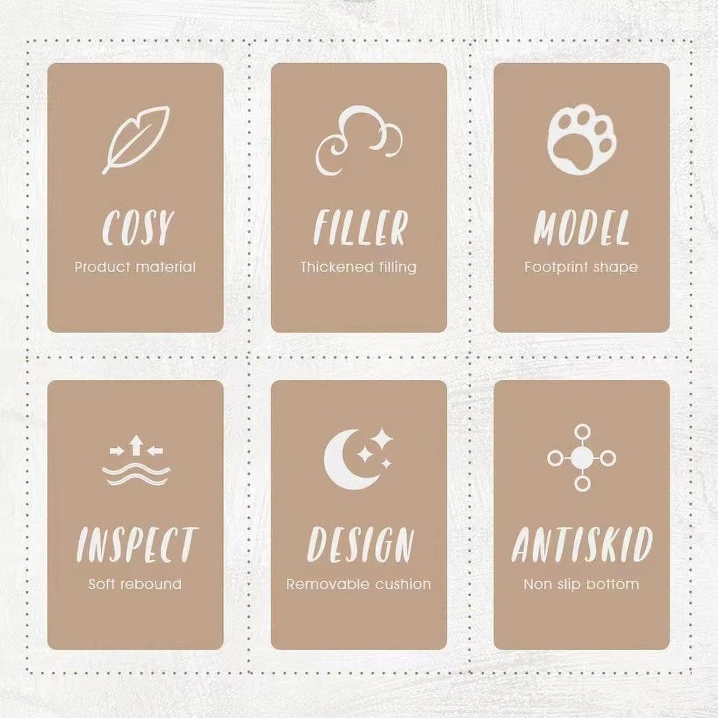 Dog Bed with Standing Paws | Upgraded Soothing Paw Dog Bed | Cozy and Comfy Pet Dog Bed | Creative Dog Donut Bed with Bear Paws | Size 15.74 * 8.66 * 2.75 | Pet Paw Dog Bed for Dogs (Pink)