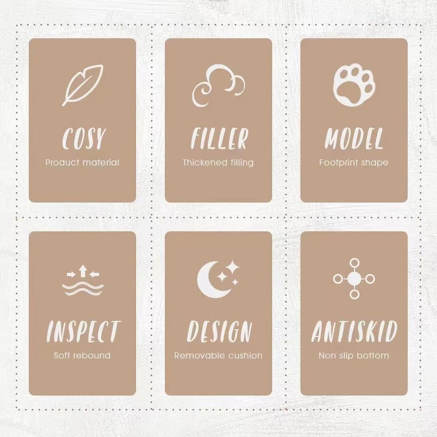 Dog Bed with Standing Paws | Upgraded Soothing Paw Dog Bed | Cozy and Comfy Pet Dog Bed | Creative Dog Donut Bed with Bear Paws | Size 15.74 * 8.66 * 2.75 | Pet Paw Dog Bed for Dogs (Pink)