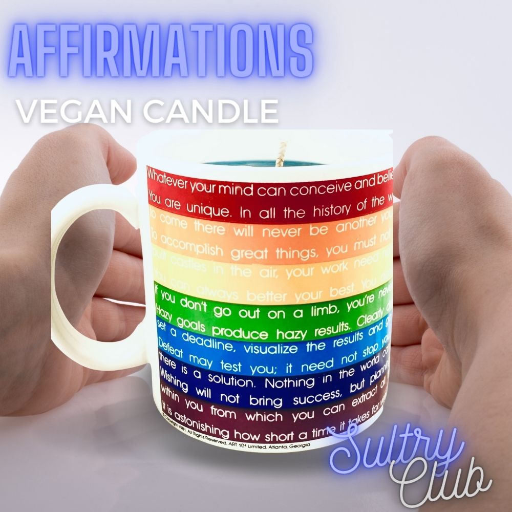 AFFIRMATIONS BOUTIQUE VEGAN CANDLE