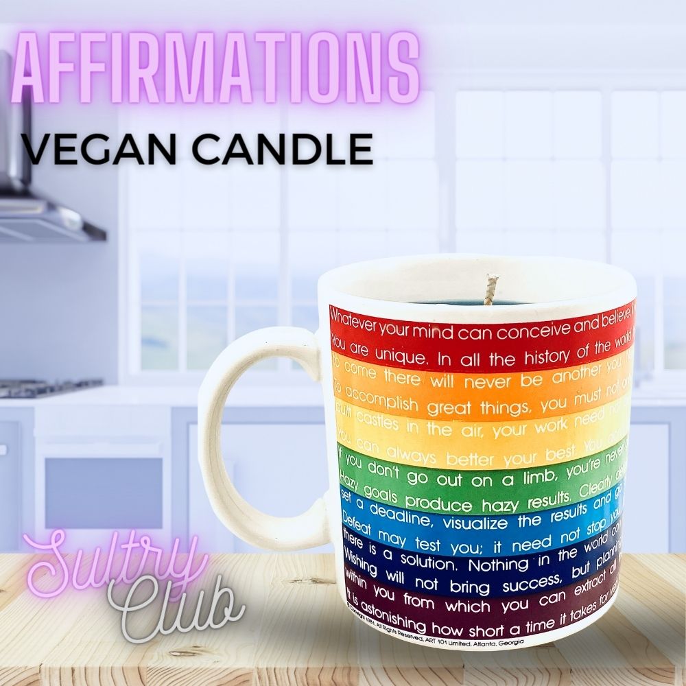 AFFIRMATIONS BOUTIQUE VEGAN CANDLE