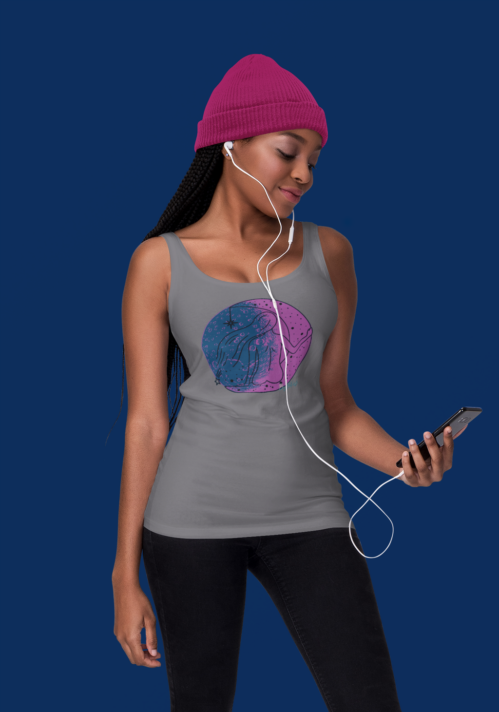 ALLTHINGSWOMAN Flowy Scoop Muscle Tank