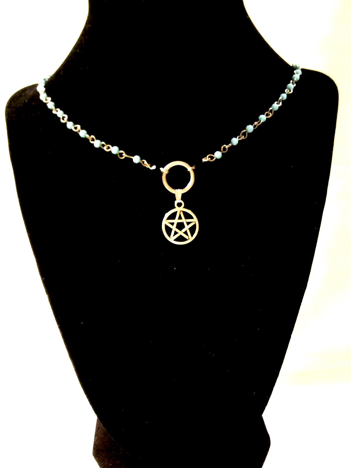 Discreet Day Silver Star Captive Choker