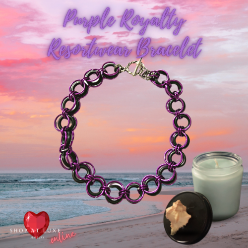 Purple Royalty Resort Wear Bracelet