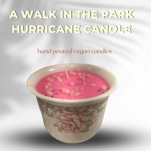 A Walk In The Park Hurricane Candle