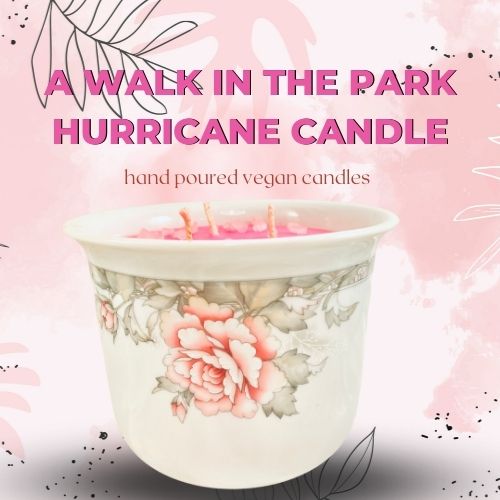 A Walk In The Park Hurricane Candle
