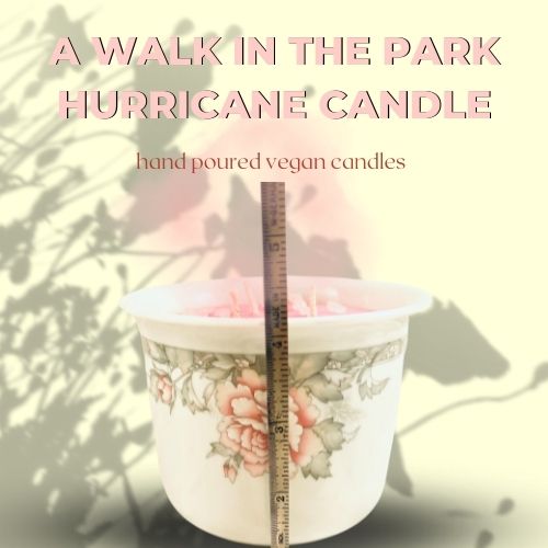 A Walk In The Park Hurricane Candle