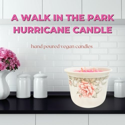 A Walk In The Park Hurricane Candle