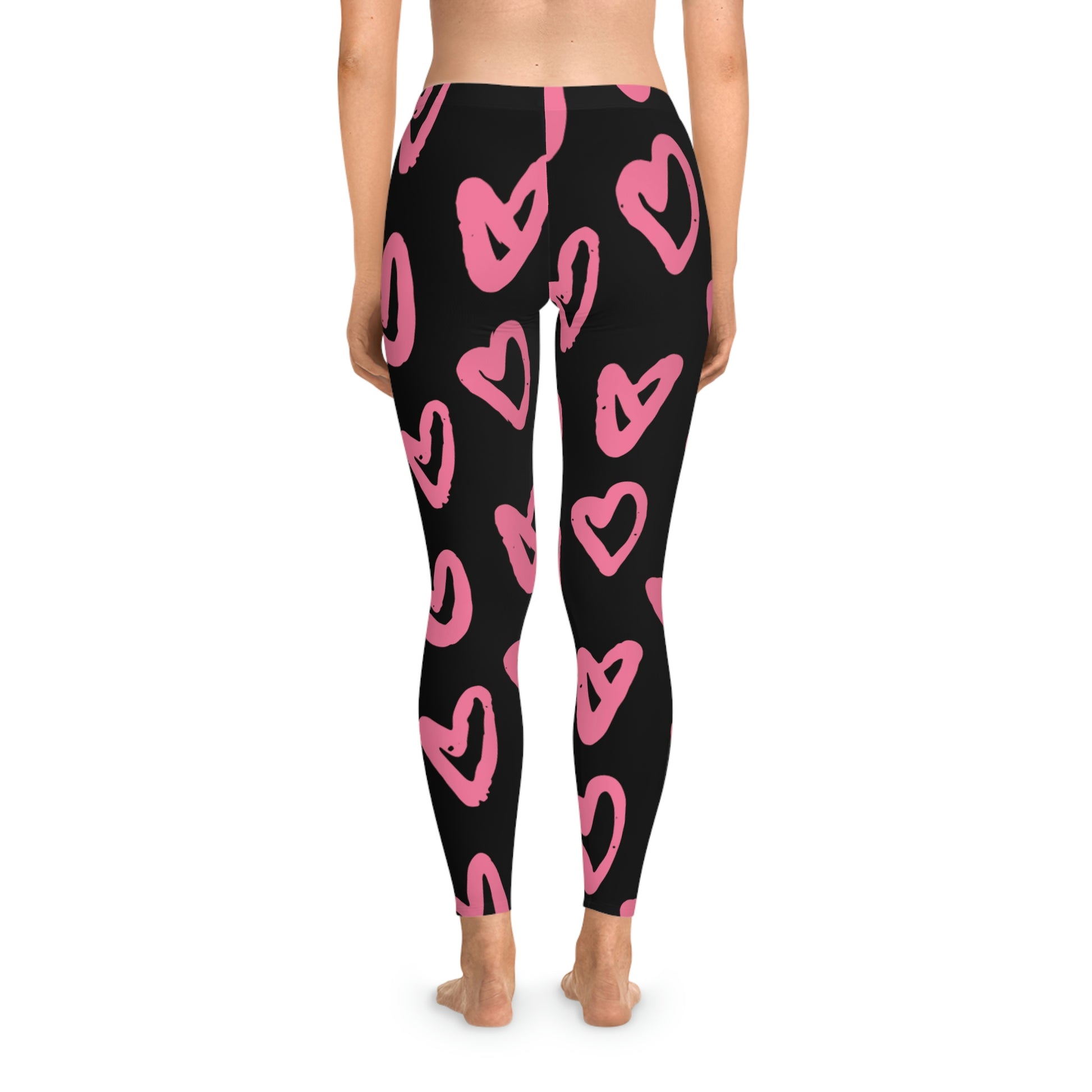 Happy Hearts Stretchy Leggings