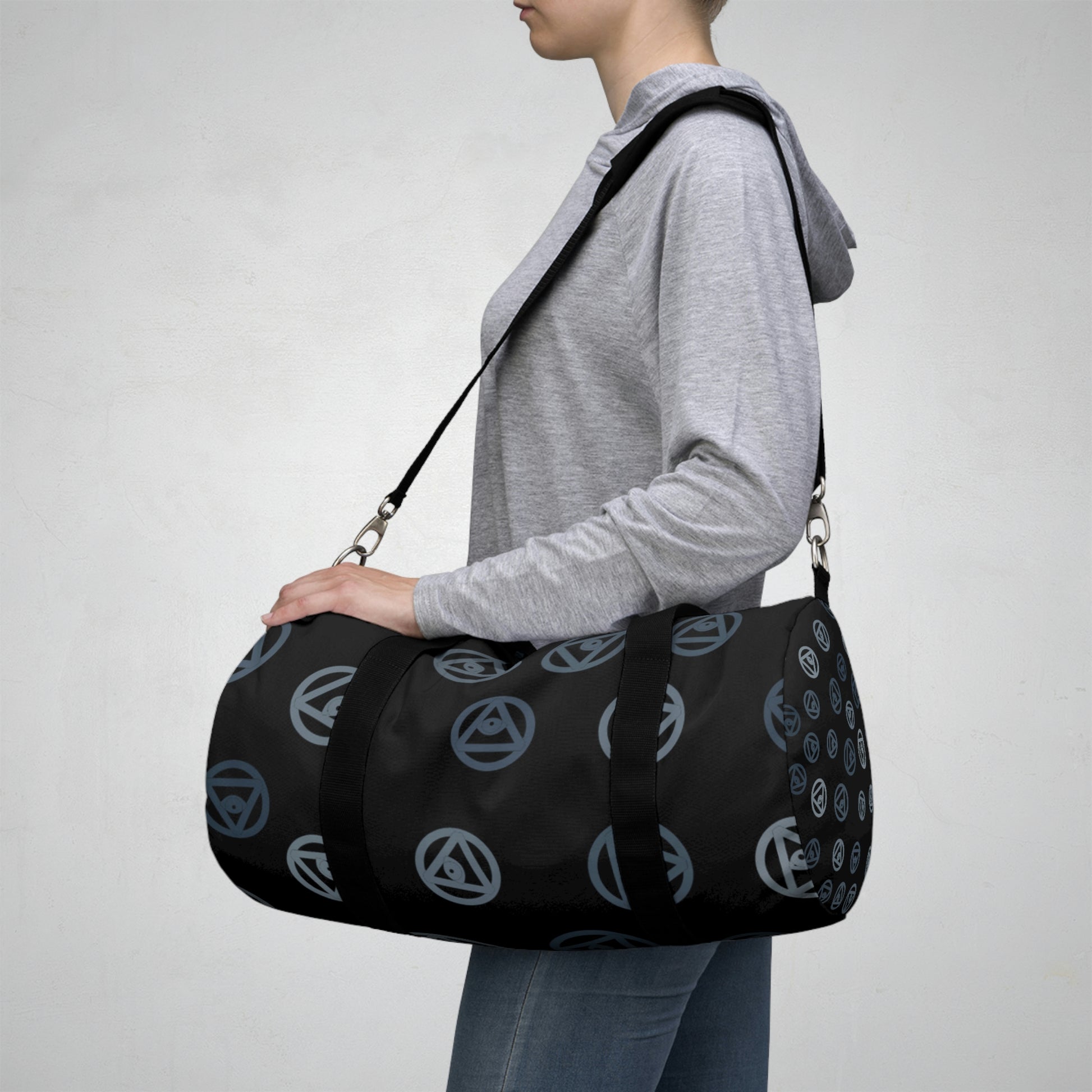 Evil Eye Of Horus Blues Duffel Bag